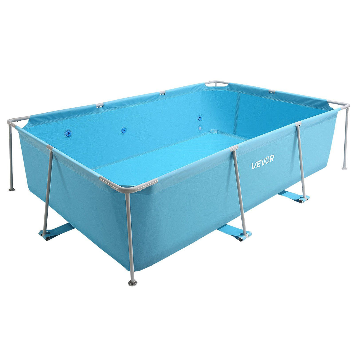 Frame Above Ground Swimming Pool, 3 x 2 x 0.762 m Rectangular Steel Metal Frame, Large Rectangle Outdoor V952-KJYYC10FT6FTP9KKK001V0