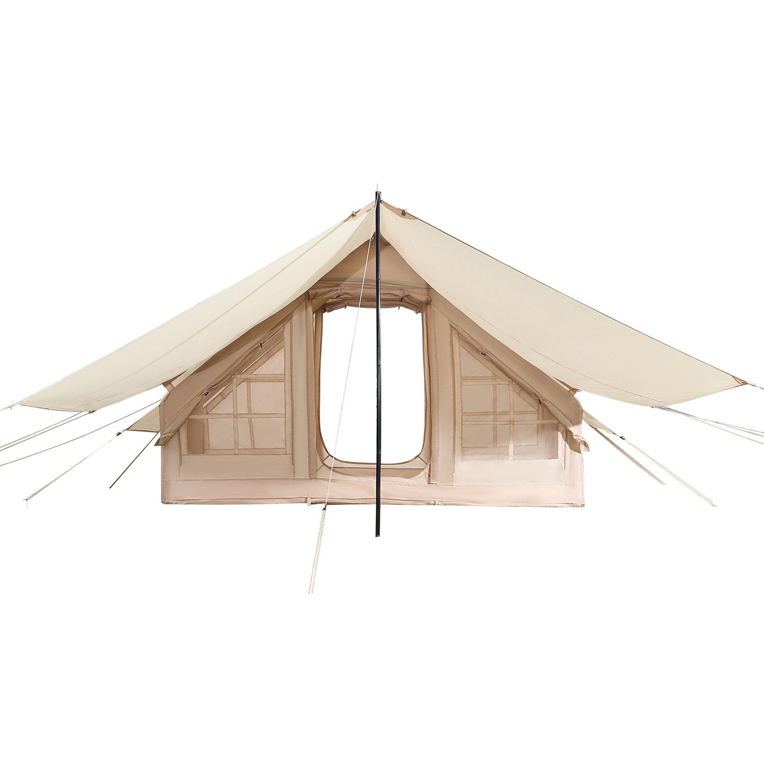 Inflatable Tents for Camping, 3-5 Person Easy Setup Blow up Tent with Hand Pump, 300D Oxford 4 Season V952-KJZP321MCQWZYXYAQV0