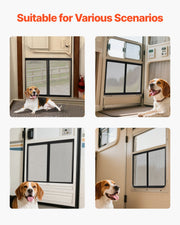 RV Screen Door Protector, 622.3 x 508 mm Door Grille, Easy to Install and Disassemble, Reinforced Breathable V952-KKSFCPMMLCH22B30VV0
