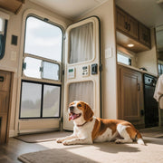 RV Screen Door Protector, 673.1 x 508 mm Door Grille, Easy to Install and Disassemble, Reinforced Breathable V952-KKSFCPMMLCH2H1WLXV0