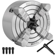 Metal Lathe Chuck 4-Jaw Independent 5 inch Cast Iron Milling Turning CNC V952-KPK72-12500000001V0