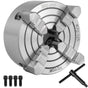 Metal Lathe Chuck 4-Jaw Independent 5 inch Cast Iron Milling Turning CNC V952-KPK72-12500000001V0