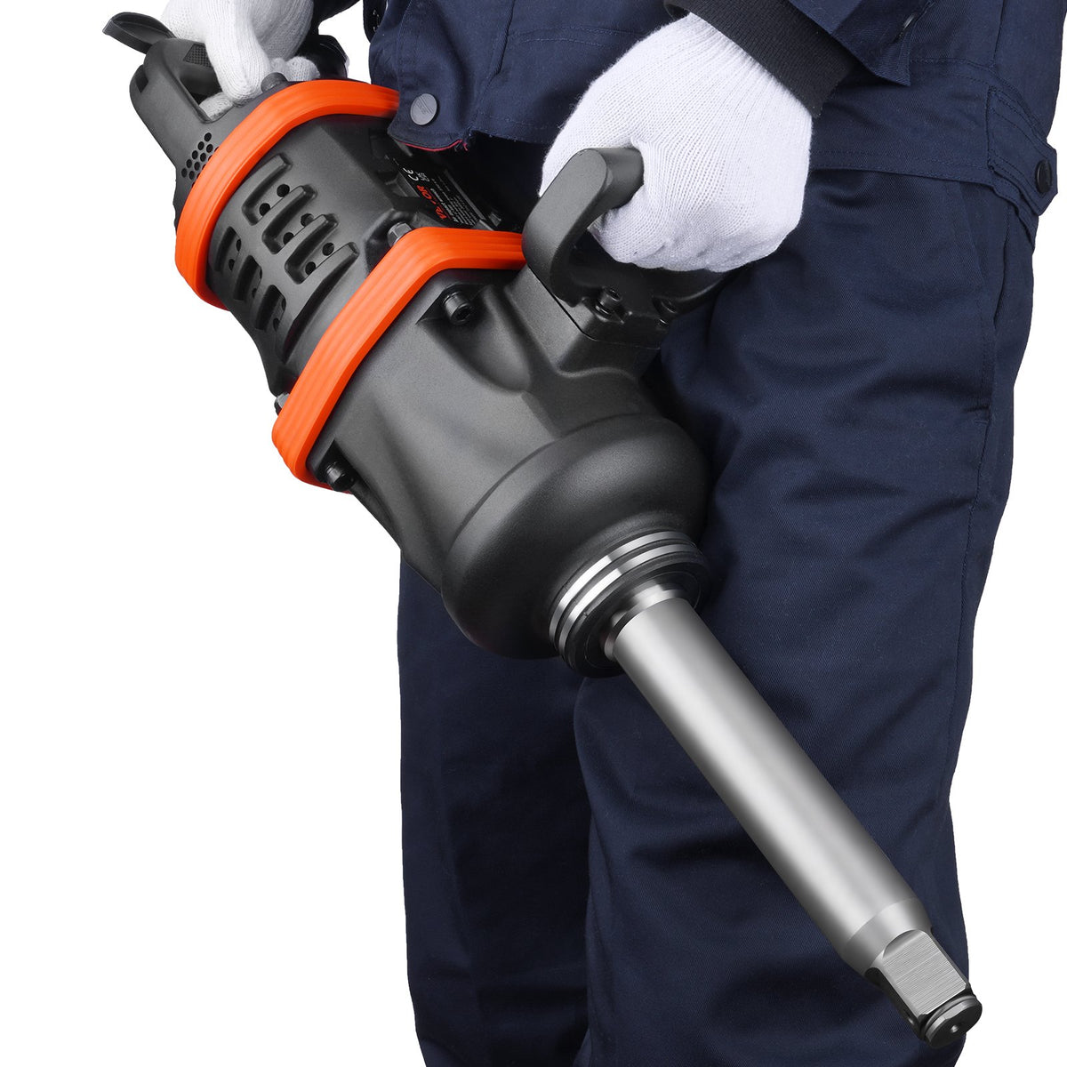 1 Inch Air Impact Wrench, Up to 5175 ft-lbs Beast Reverse Torque Output Pneumatic Impact Gun w/ 8 Inch V952-KQ5800N16000NY5UVV0