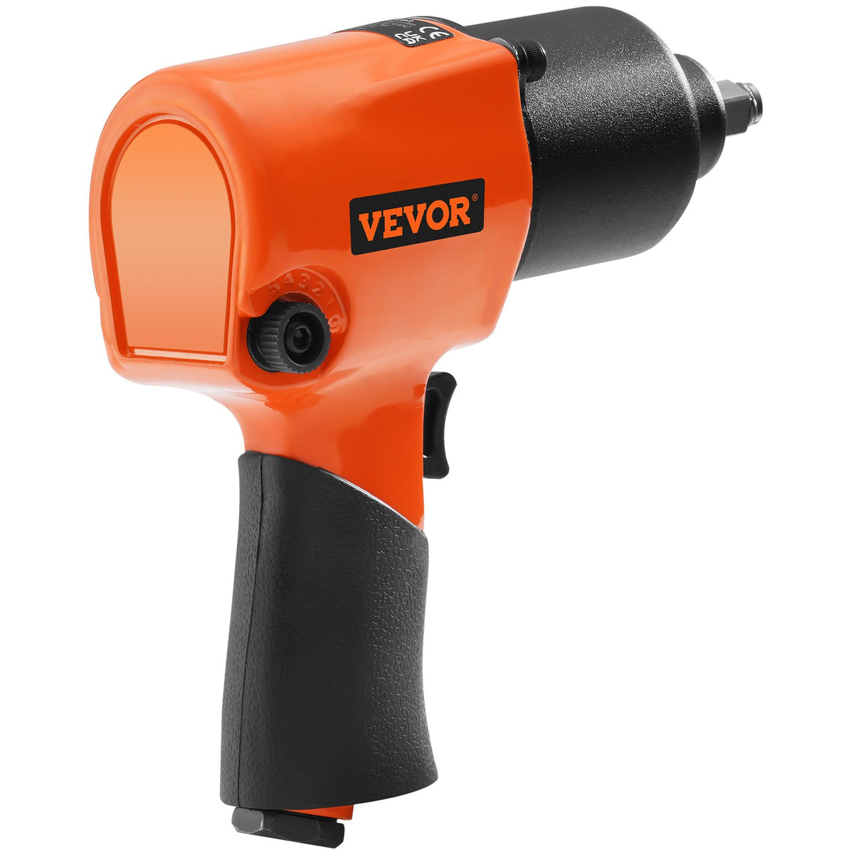 Air Impact Wrench 1/2" Square Drive 880ft-lbs Nut-busting Torque 90-120PSI V952-KQ660N121000NS328V0