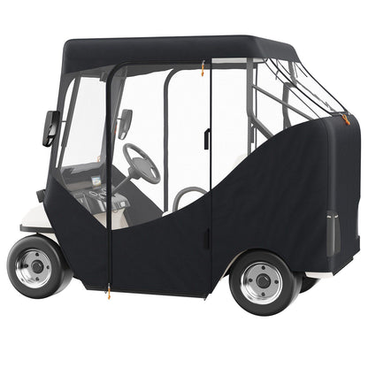 Golf Cart Enclosure, Polyester Driving Enclosure, Club Car Covers Suitable for 2-Seater Golf Carts, Sunproof V952-KSHGEFCZGMDJ7155KV0