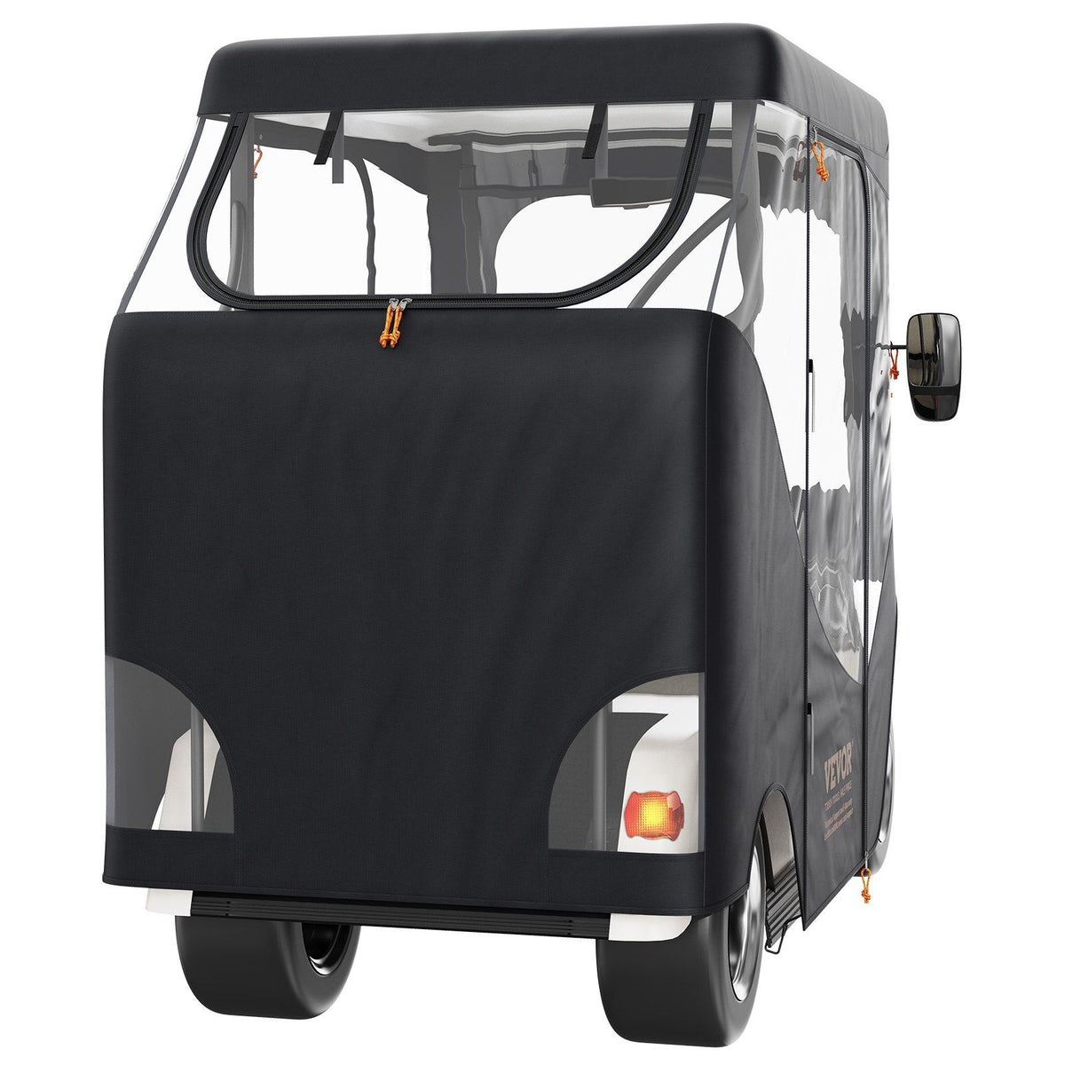Golf Cart Enclosure, Polyester Driving Enclosure, Club Car Covers Suitable for 2-Seater Golf Carts, Sunproof V952-KSHGEFCZGMDJ7155KV0