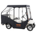 Golf Cart Enclosure, 420D Polyester Driving Enclosure with 4-Sided Transparent Windows, 4 Passenger Club Car V952-KSHGEFCZGMDJB8OZ9V0