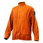 Flame-Resistant Welding Jacket Heavy Duty Leather Welding Jacket L Size V952-KSNPKKSKNPAK8UX8MV0