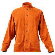 Flame-Resistant Welding Jacket - M Size, Heavy Duty Cowhide Leather Welding Jacket, Waterproof Heat-Resistant V952-KSNPKKSKNPAKH1SAOV0