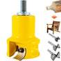 Tenon Cutter, 1.5" / 38 mm Diameter, Premium Aluminum & Steel Log Furniture Cutter, with Dual Curved Blades & V952-KSZYCYDBDDWC19K3MV0