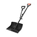 Snow Shovel for Driveway, 45.5cm Wide Snow Shovel with Assist D-shaped Handles, Non Slip Grip, Large Capacity V952-KXCSL18INCH02TFW3001V0