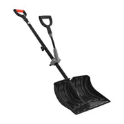 Snow Shovel for Driveway, 45.5cm Wide Snow Shovel with Assist D-shaped Handles, Non Slip Grip, Large Capacity V952-KXCSL18INCH02TFW3001V0