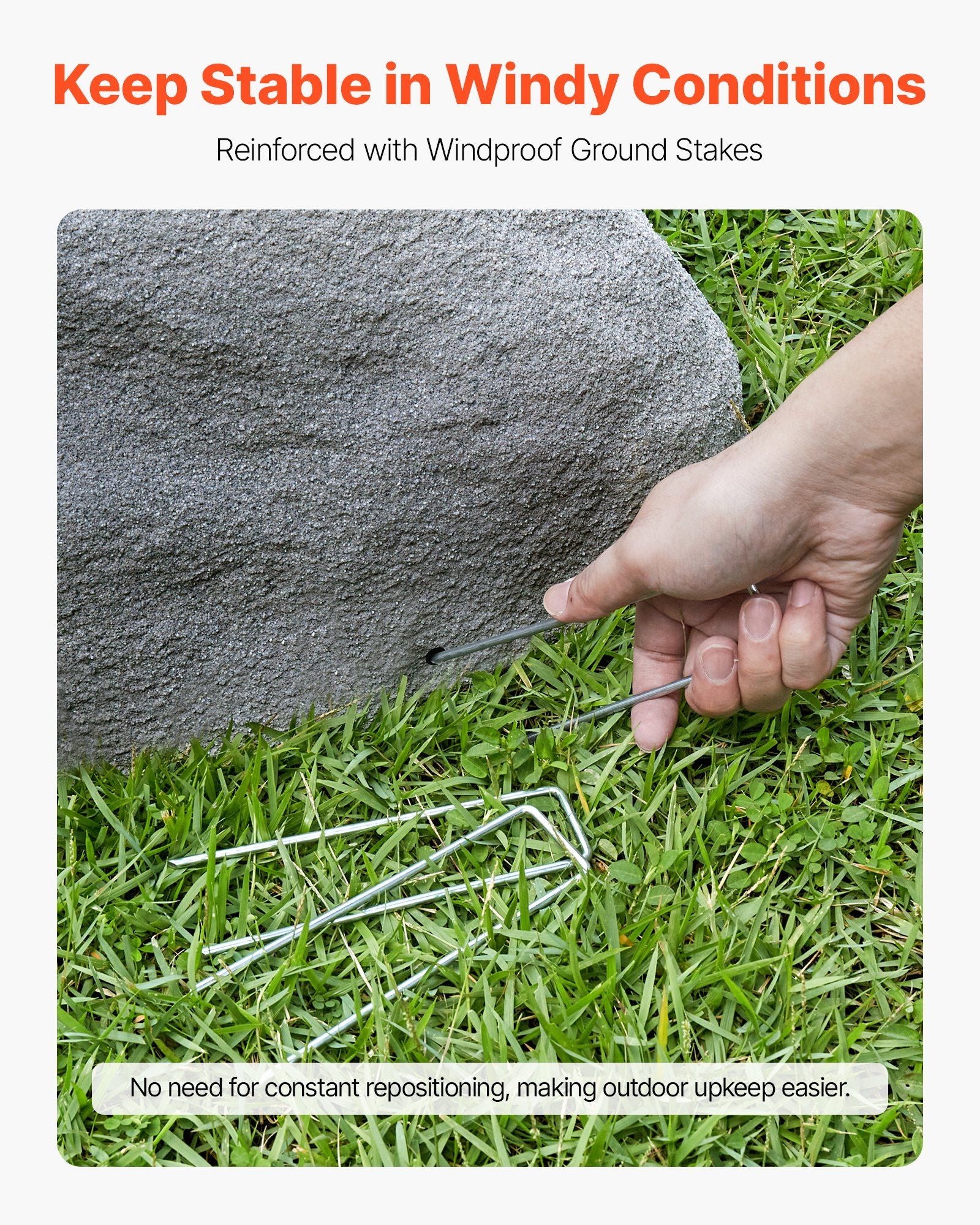 Faux Rock Cover, Outdoor Fake Rock Well Pump Cover, Realistic Natural Texture, Lightweight & V952-KXYSZBGZTYXZJ9G43001V0