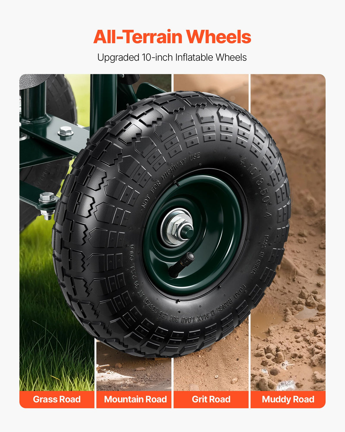 Rolling Garden Cart with Swivel Seat Wheels Extendable Handle Storage Box V952-KYDHYZYZXKSSSHX39001V0