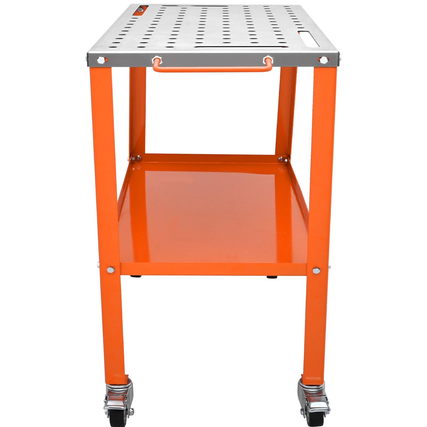 36" x 18" Welding Table, 1200lbs Load Capacity Steel Welding Workbench Table on Wheels, Portable Work Bench V952-KYDHZW1200LB3M6A7V0