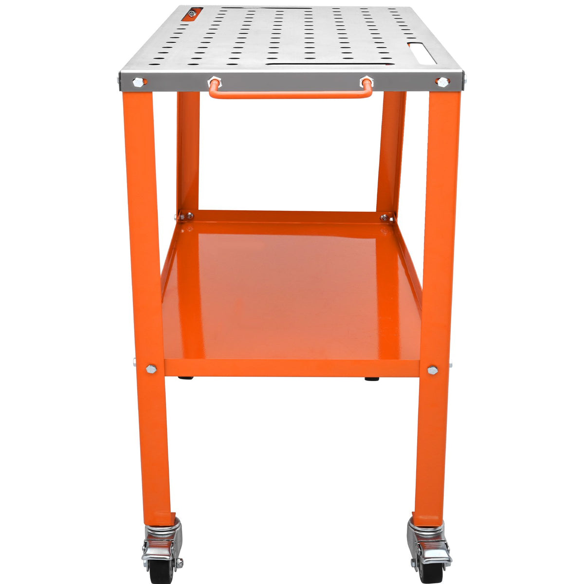36" x 18" Welding Table, 1200lbs Load Capacity Steel Welding Workbench Table on Wheels, Portable Work Bench V952-KYDHZW1200LB3M6A7V0