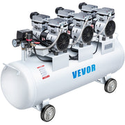 Oil Free Air Compressor Air Compressor Tank 100L 3HP Ultra Silent Inflator V952-KYJ750-3-100LLDW1V3