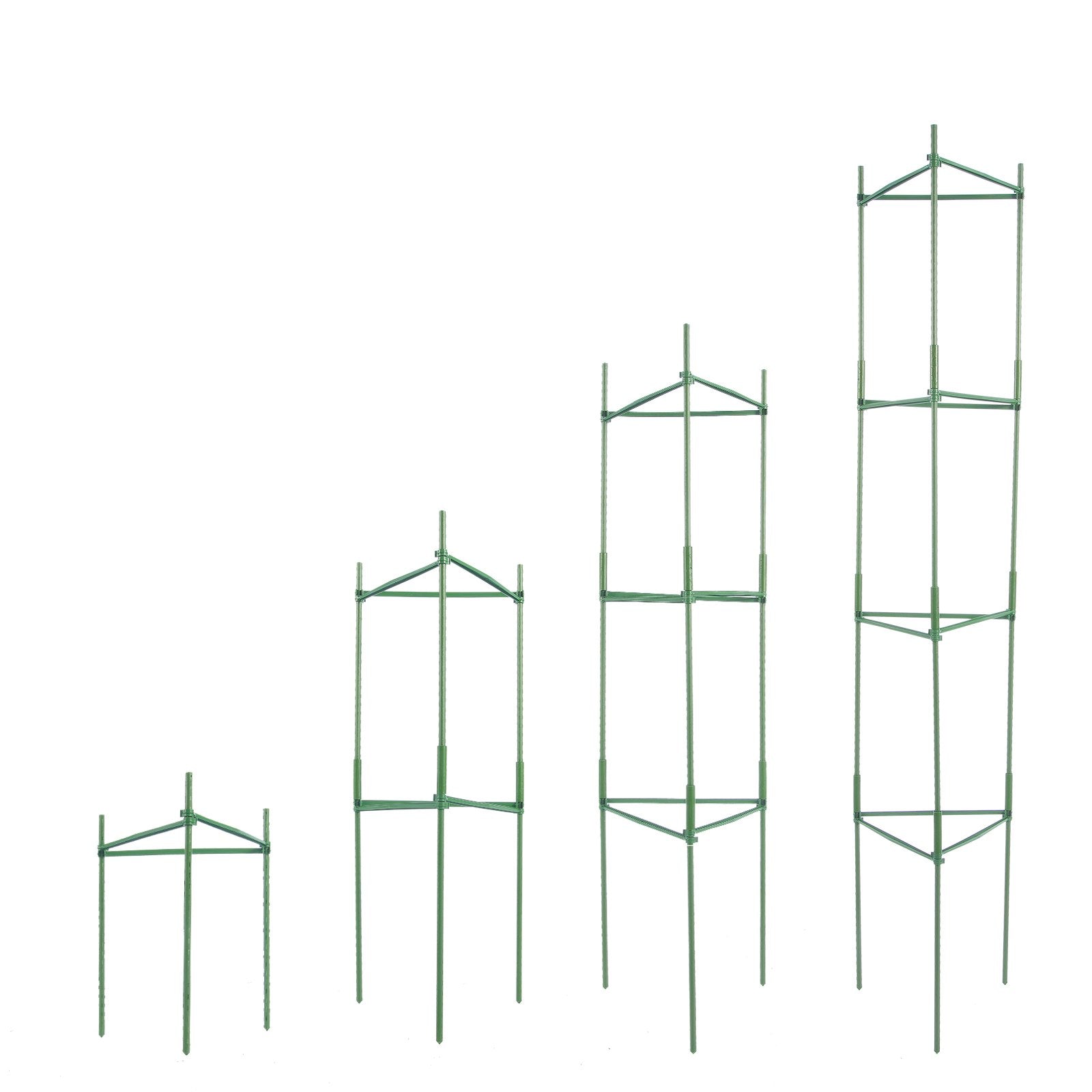6 Packs Tomato Cages for Garden, 1230 mm Tomato Trellis Plant Stakes Support, Stackable Tall Plant Support V952-KZDFQZZZCJ480IG42V0