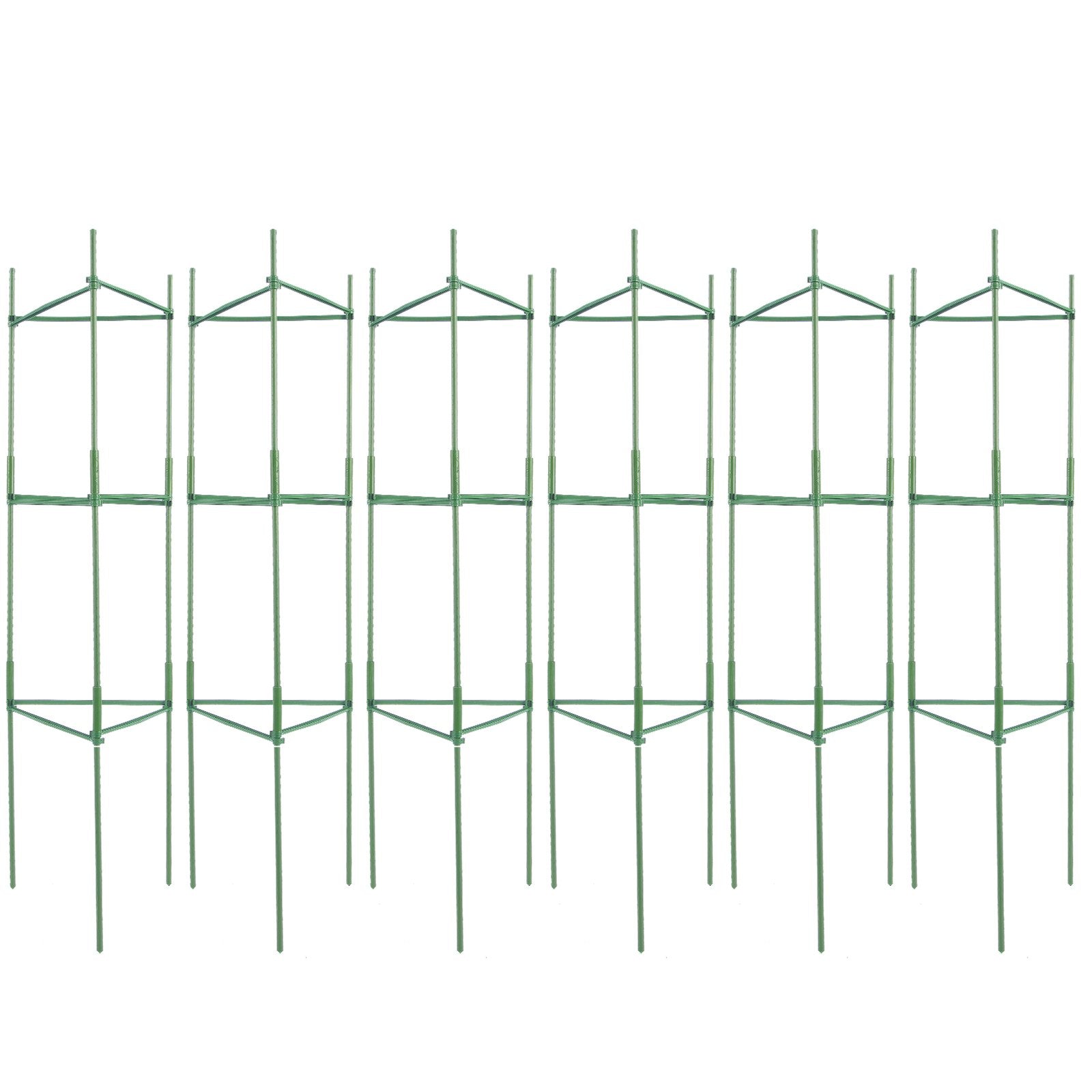 6 Packs Tomato Cages for Garden, 1230 mm Tomato Trellis Plant Stakes Support, Stackable Tall Plant Support V952-KZDFQZZZCJ480IG42V0