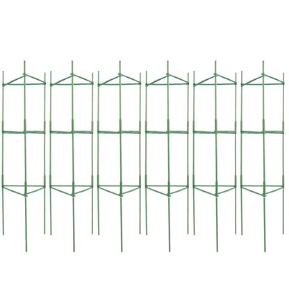 6 Packs Tomato Cages for Garden, 1230 mm Tomato Trellis Plant Stakes Support, Stackable Tall Plant Support V952-KZDFQZZZCJ480IG42V0