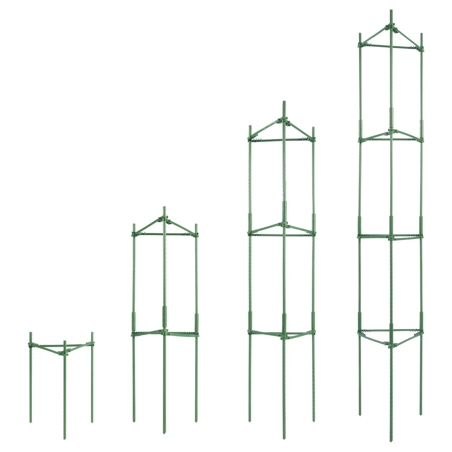 4 Packs Tomato Cages for Garden 1620 mm Tomato Plant Stakes Support Cage V952-KZDFQZZZCJ68FH9Y4V0