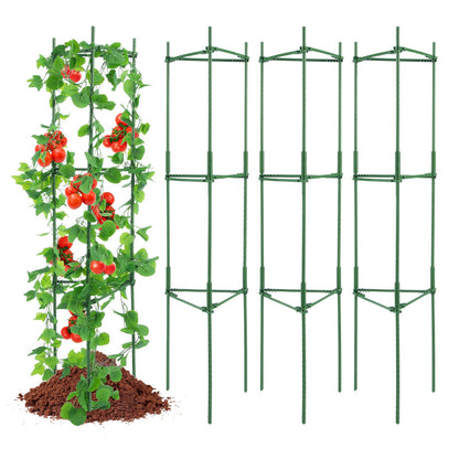 4 Packs Tomato Cages for Garden 1620 mm Tomato Plant Stakes Support Cage V952-KZDFQZZZCJ68FH9Y4V0
