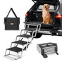 Dog Stair for Cars, Wide 5-step Dog Car Steps, Folding Dog Car Ramp with Nonslip Surface, Portable Pet Steps V952-KZDGLT5STEP1DLM2TV0