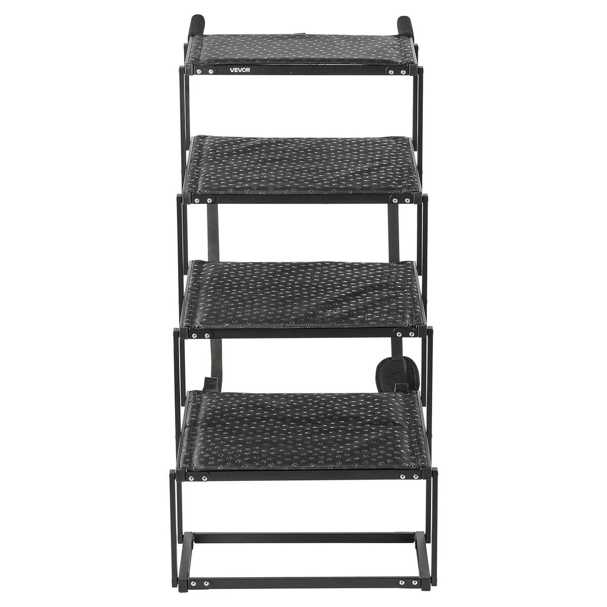 Dog Stairs for Car, 4 Steps Extra Wide Foldable Dog Ramp for Large Dogs with Non-Slip Surface, Portable V952-KZDGLTEKJCDJEVRSN001V0