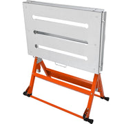 Welding Table 30" x 20", 400lbs Load Capacity Steel Welding Workbench Table on Wheels, Folding Work Bench V952-KZDHZ400LB302X80EV0