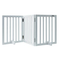 Free Standing Dog Gate, 24" H x 60" W Freestanding Pet Gate, 3 Panels Foldable Dog Gate for Wide and Narrow V952-KZDMZCWMBSMZ75YGXV0
