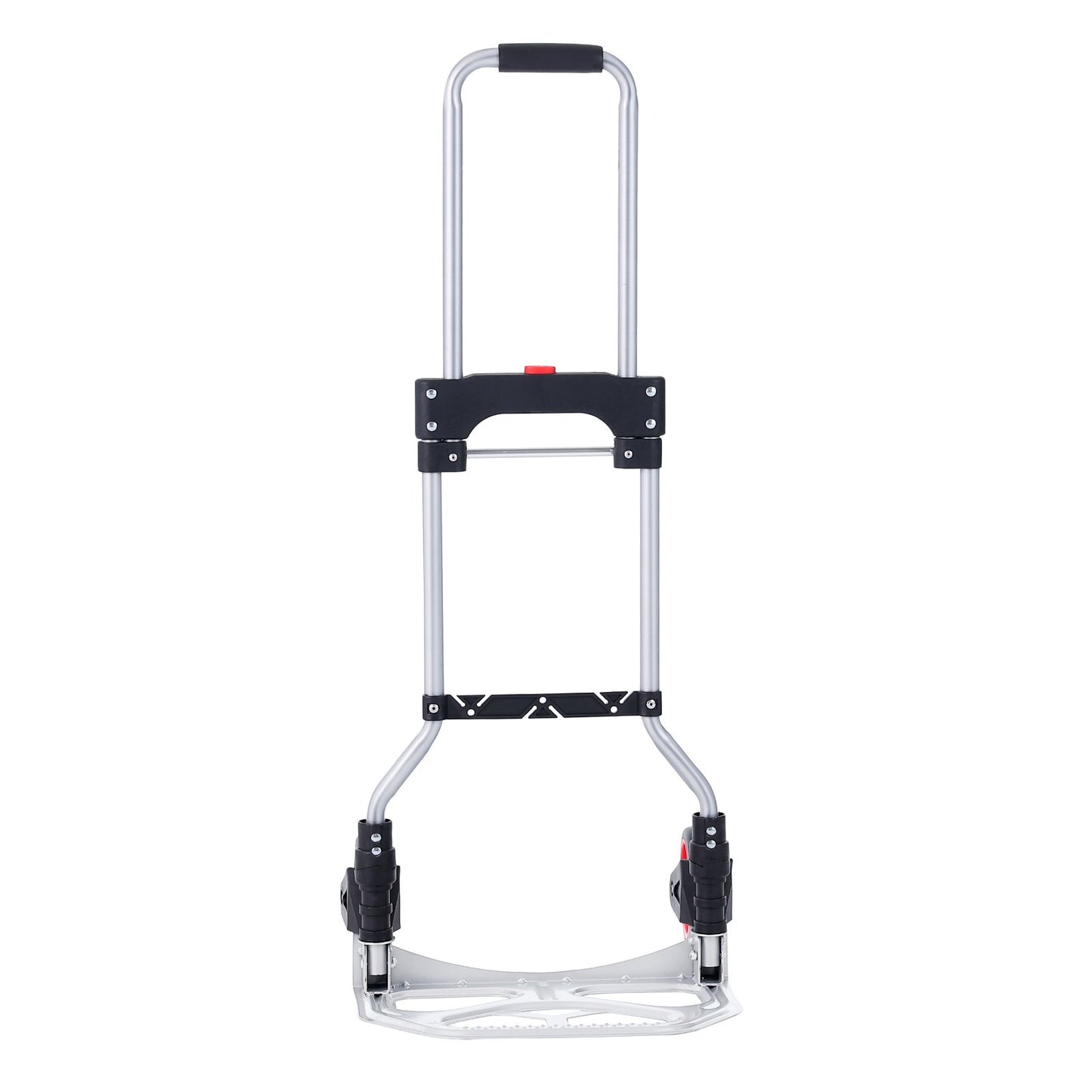 Folding Hand Truck, 80 kg Load Capacity, Aluminum Portable Cart, Convertible Hand Truck and Dolly with V952-KZDSTHC175B0QUTVIV0