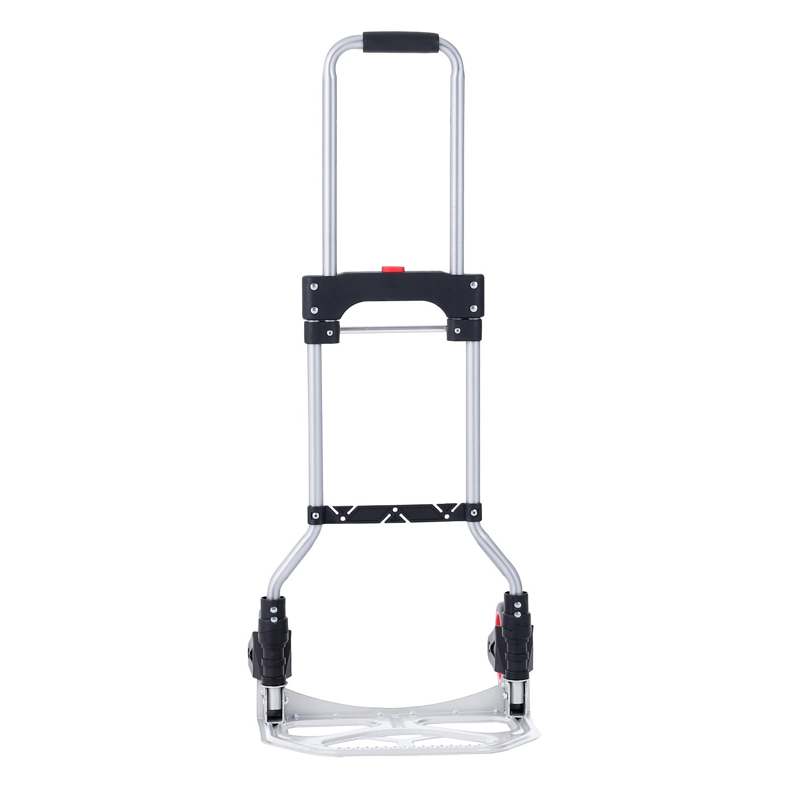 Folding Hand Truck, 80 kg Load Capacity, Aluminum Portable Cart, Convertible Hand Truck and Dolly with V952-KZDSTHC175B0QUTVIV0