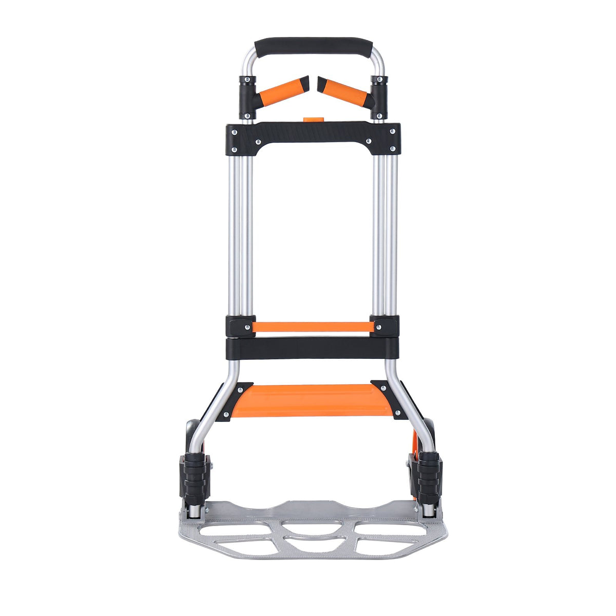 Folding Hand Truck, 140 kg Load Capacity, Aluminum Portable Cart, Convertible Hand Truck and Dolly with V952-KZDSTHC500B01UEHNV0