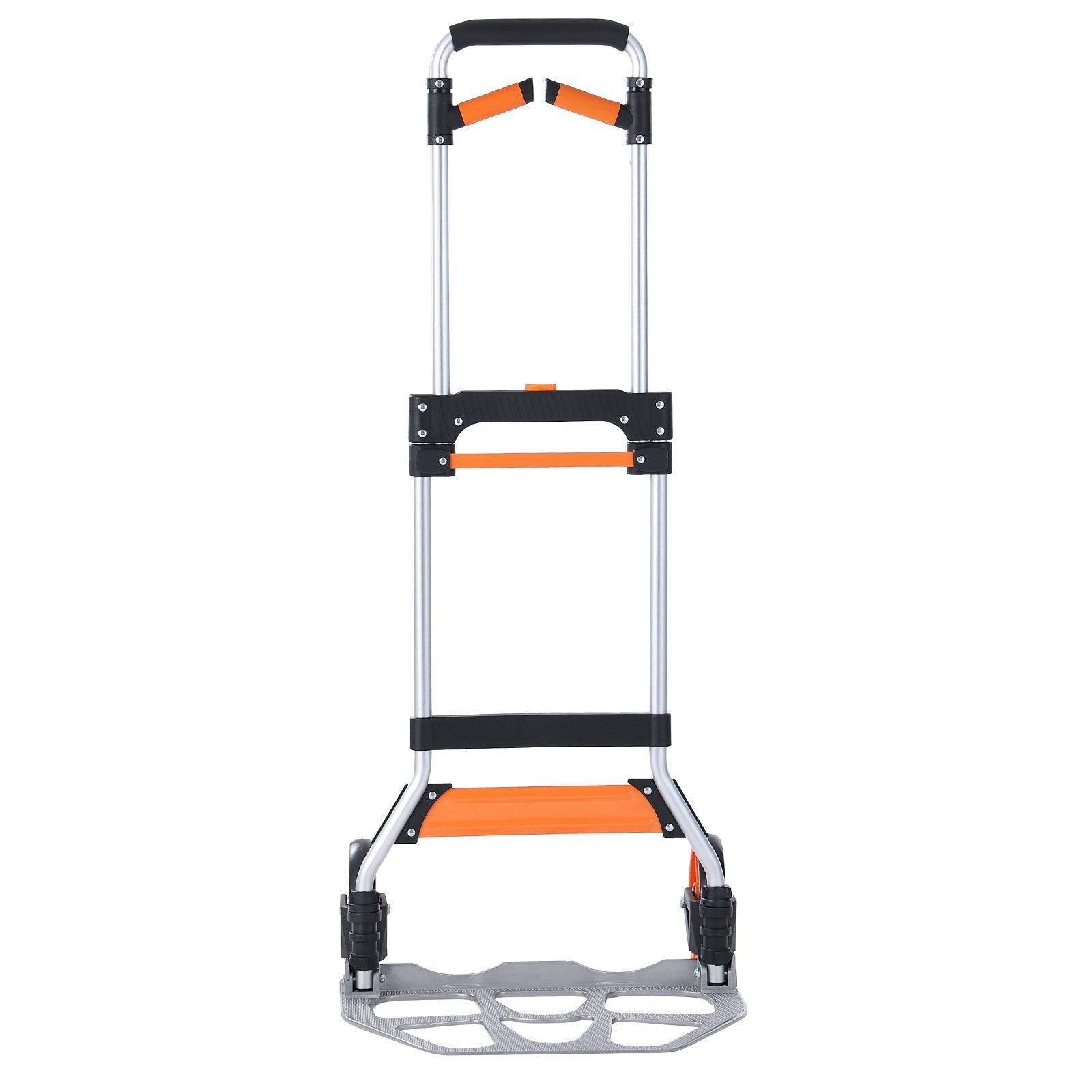 Folding Hand Truck, 140 kg Load Capacity, Aluminum Portable Cart, Convertible Hand Truck and Dolly with V952-KZDSTHC500B01UEHNV0