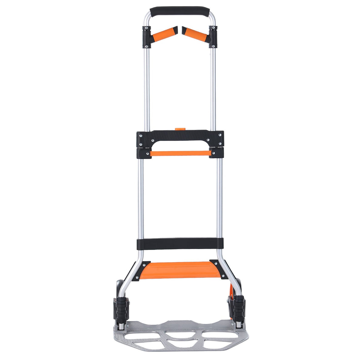 Folding Hand Truck, 140 kg Load Capacity, Aluminum Portable Cart, Convertible Hand Truck and Dolly with V952-KZDSTHC500B01UEHNV0