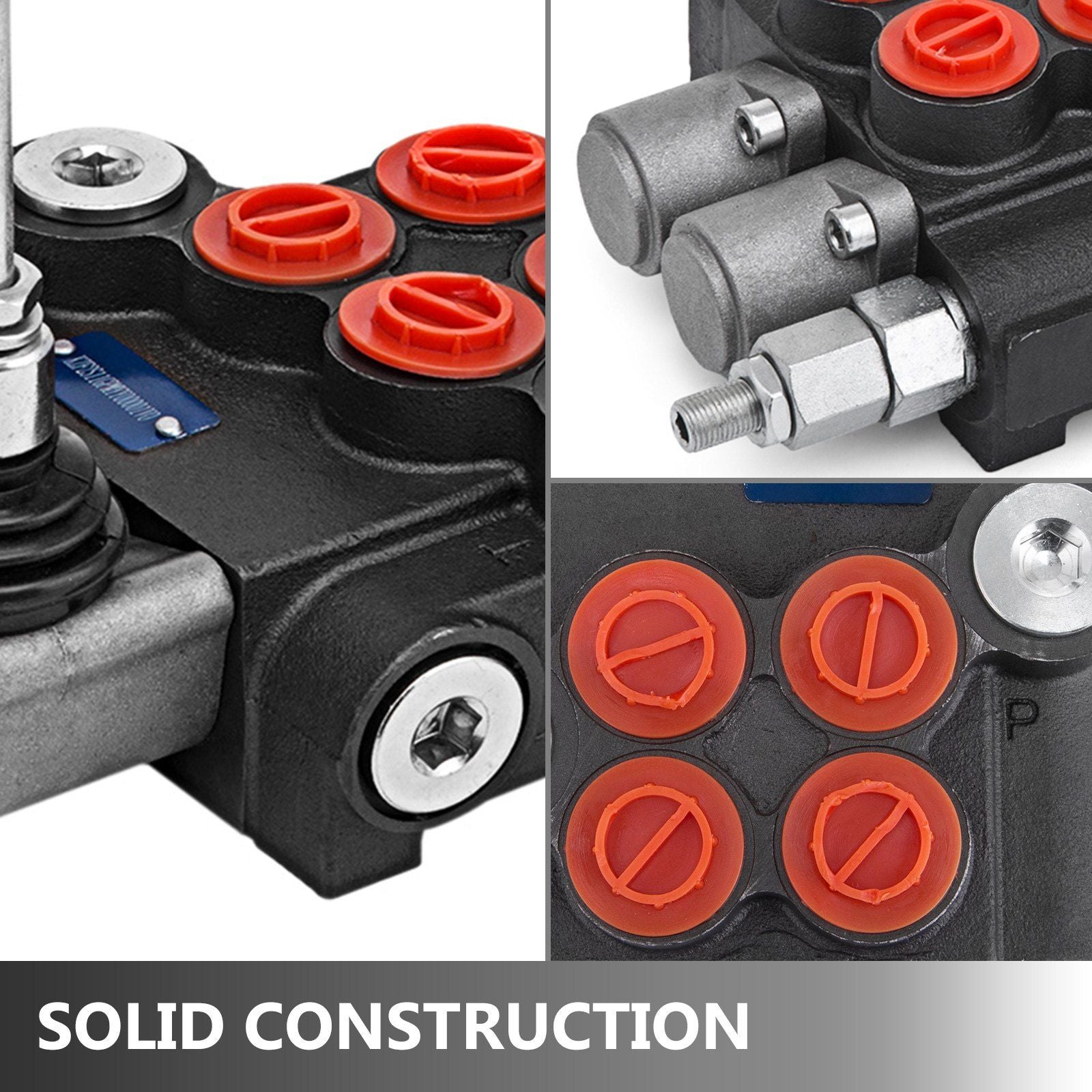 Hydraulic Valve 2 Spool Hydraulic Directional Control Valve 11gpm Hydraulic Control Valve Double Acting for V952-KZF2S11GPMYY00001V0
