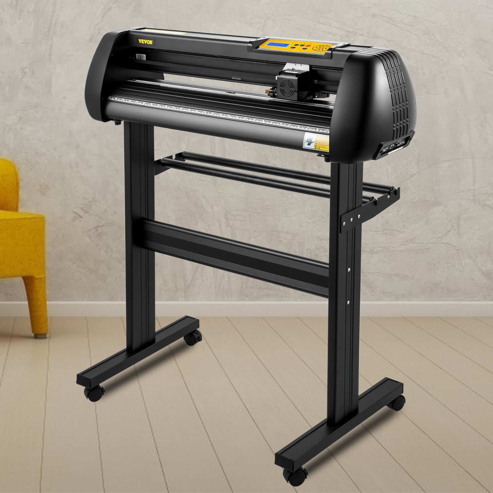 Vinyl Cutter, 28inch Paper Feed Cutting Plotter Bundle, Adjustable Force & Speed Vinyl Printer with Powerful V952-KZJSK720T220V4XBOV3