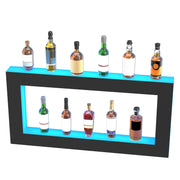 LED Lighted Liquor Bottle Display Bar Shelf RF & App Control 1210 mm V952-KZXBGLED248RFXCBHV3