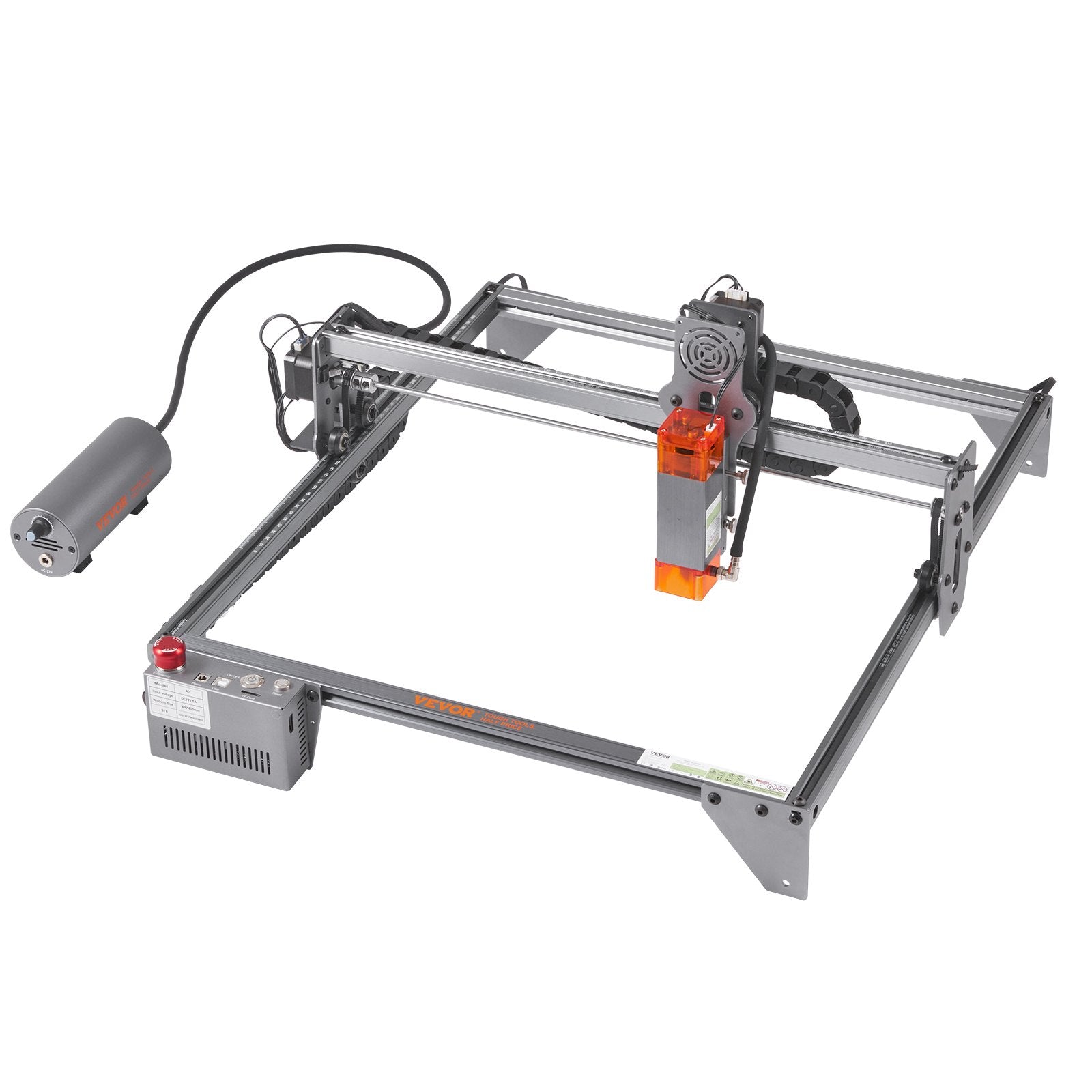 Laser Engraver, 10W Output Laser Engraving Machine, 15.7" x 15.7" Large Working Area, 10000mm/min Movement V952-KZXS10W4140CMBA57V3