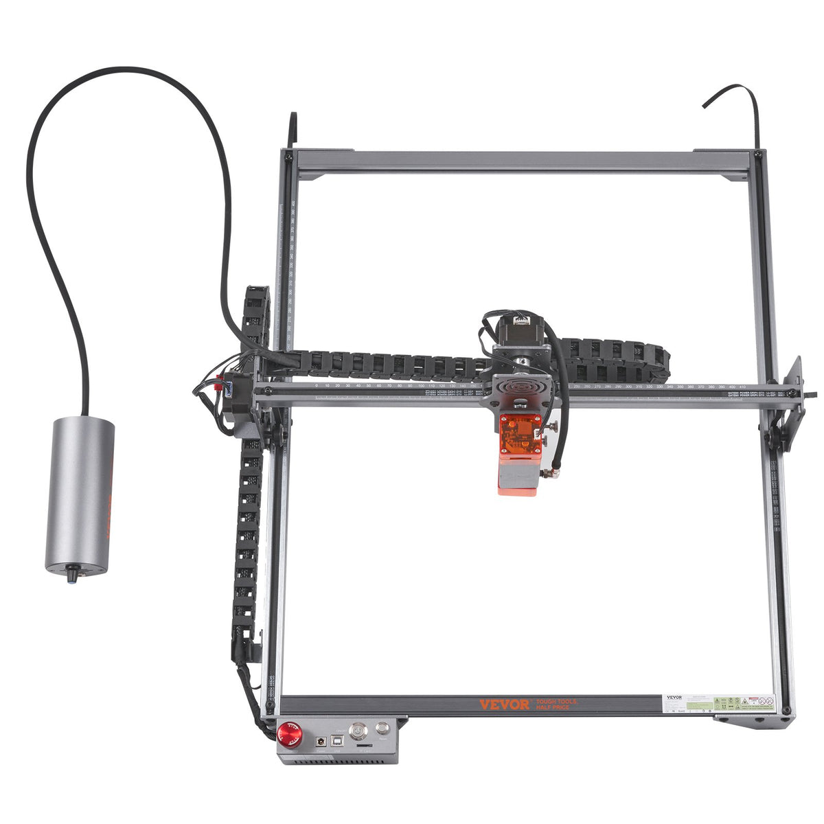 Laser Engraver, 10W Output Laser Engraving Machine, 15.7" x 15.7" Large Working Area, 10000mm/min Movement V952-KZXS10W4140CMBA57V3