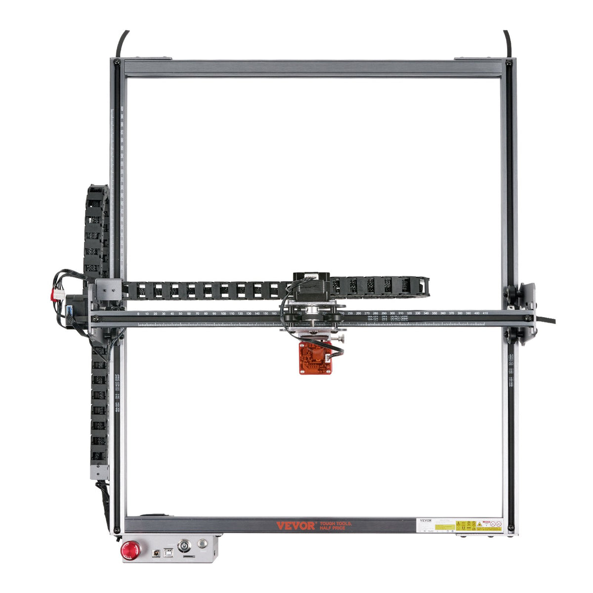 Laser Engraver, 5W Output Laser Engraving Machine, 16.1" x 15.7" Large Working Area, 10000mm/min Movement V952-KZXSE5W4140CMJMXEV3