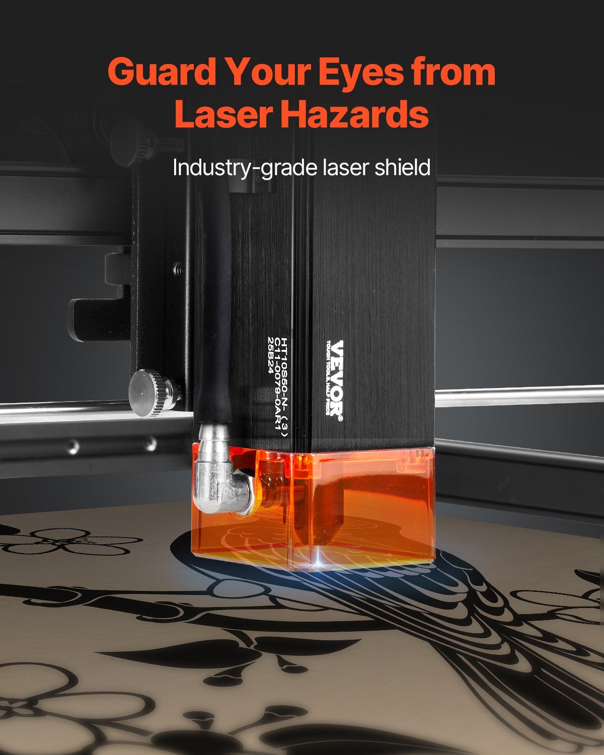 Laser Engraver, 10W Output, Laser Engraving Cutter Machine, 14.9 x 15.7 in/38 x 40 cm Working Area, 10000 V952-KZXSEJGJGDKJCXIQZV3