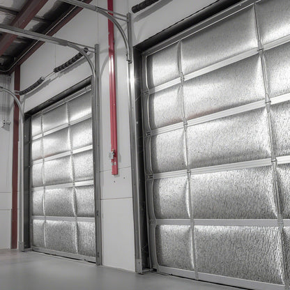 Reflective Insulation Roll, 2 Car Garage Door Thermal Insulation Kit, 6mm 5.49 m x 0.61 m, 4 Rolls Aluminum V952-LBEPEPMXRFSFW9VT6001V0