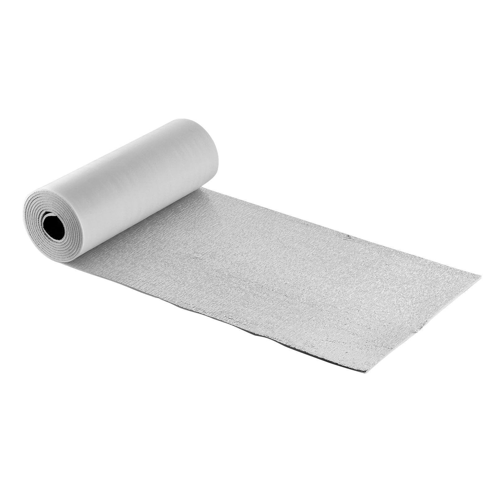 Reflective Insulation Roll, 2 Car Garage Door Thermal Insulation Kit, 6mm 5.49 m x 0.61 m, 4 Rolls Aluminum V952-LBEPEPMXRFSFW9VT6001V0
