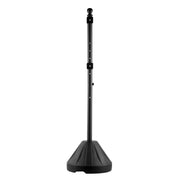 Portable Sign Post, 5 ft Cast Iron Sign Post Holder with Hard Plastic Base & Wheels, Movable Parking Sign V952-LBGBXSBZGZTYS7TE8V0