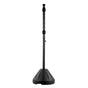 Portable Sign Post, 5 ft Cast Iron Sign Post Holder with Hard Plastic Base & Wheels, Movable Parking Sign V952-LBGBXSBZGZTYS7TE8V0