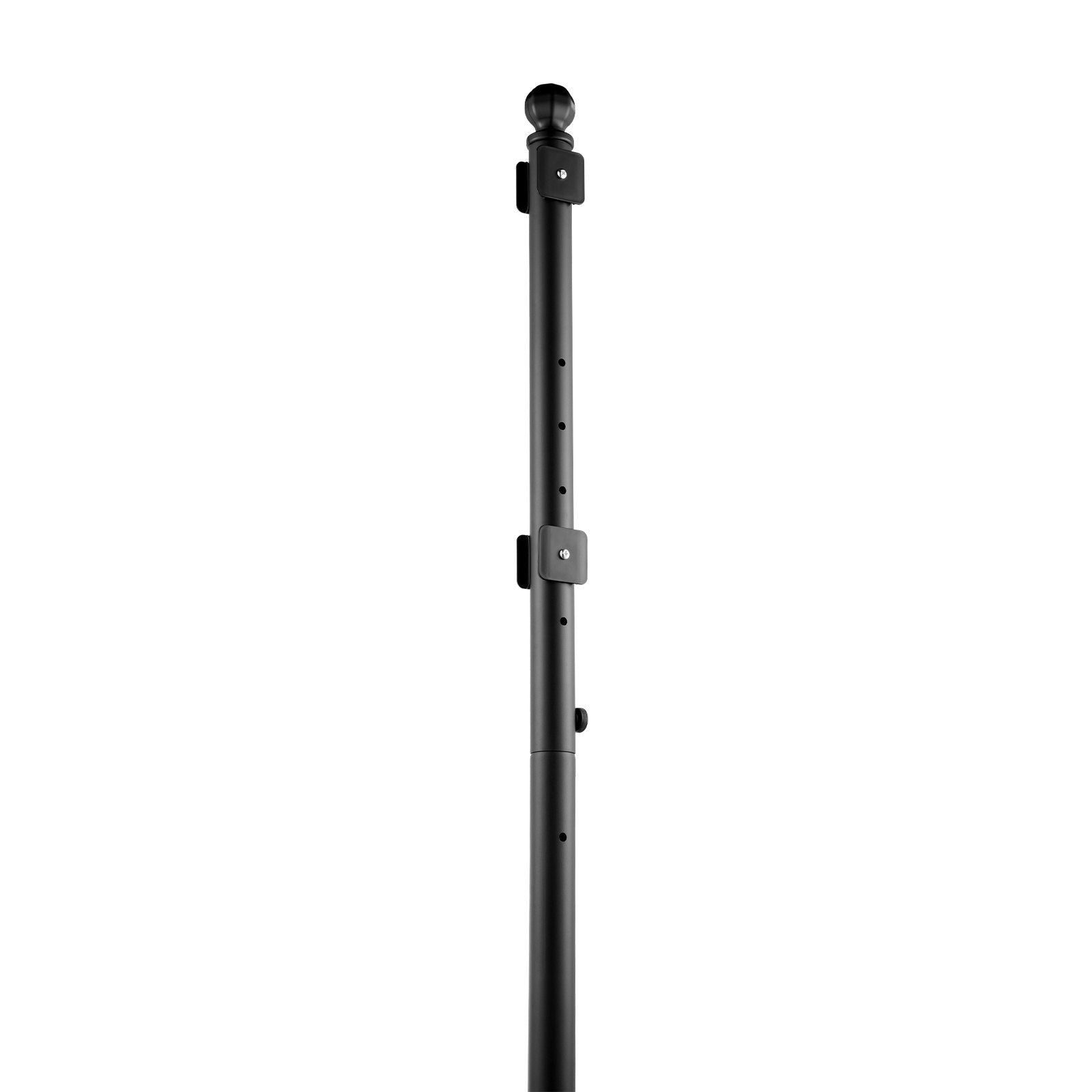 Portable Sign Post, 5 ft Cast Iron Sign Post Holder with Hard Plastic Base & Wheels, Movable Parking Sign V952-LBGBXSBZGZTYS7TE8V0