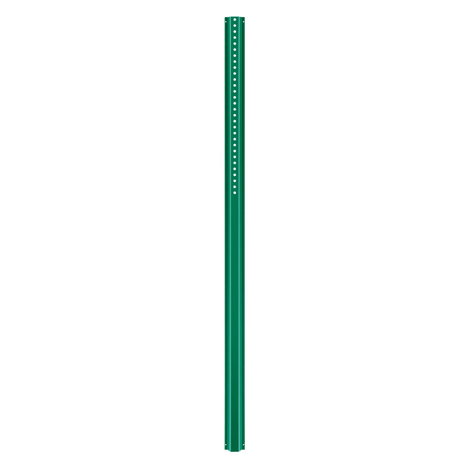 6FT U-Channel Sign Post, 4Pack Green Heavy Duty Steel Fixed Fence Post, Steel Fence U-Channel Sign for V952-LBGGDLBGZT6FWXGVSV0