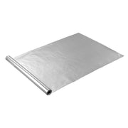 Double Reflective Insulation Roll, Perforated Woven Fabric Radiant Barrier, 0.15mm 76.2m x 1.22m, V952-LBPEBZBRFSFSJ19JC001V0
