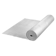 Double Reflective Insulation Roll, Foam Core Radiant Barrier, 3.2 mm 48 in x 50 ft, Double-Sided Aluminum V952-LBPEFPMXRFSFIMUHAV0